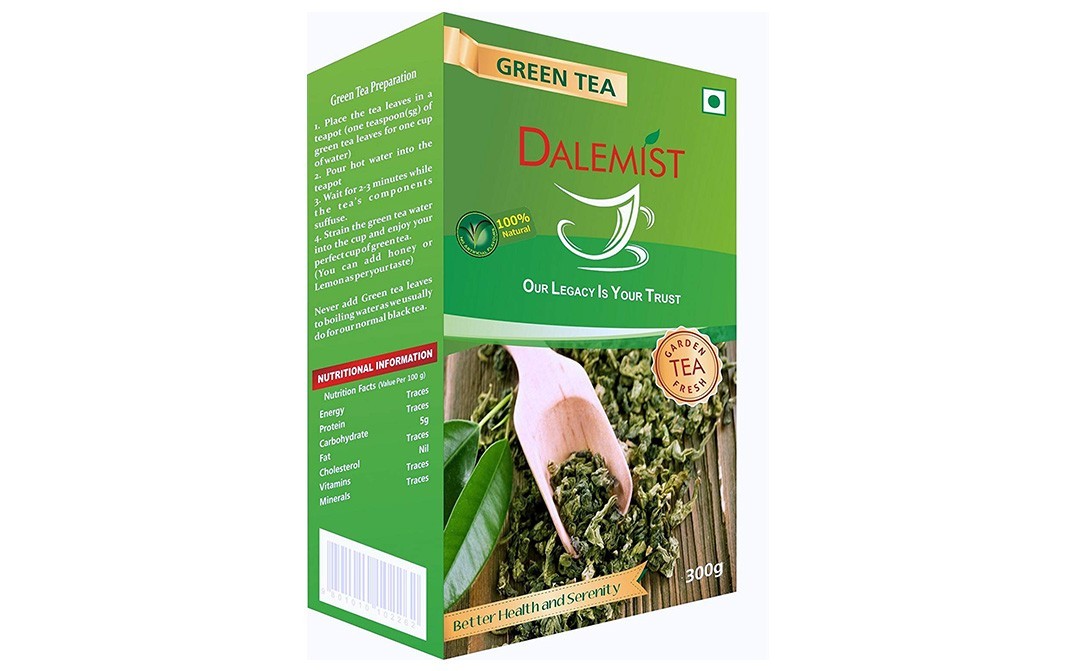 Dalemist Green Tea    Box  300 grams